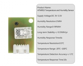 3PCS Temperature and Humidity Sensor, HTMRS3 Temperature and Humidity Probe Air Conditioning Sensor