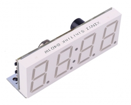 DC 5V WIFI Electronic Clock Wireless APP Control 4 Digit Clock Alarm 12/24H