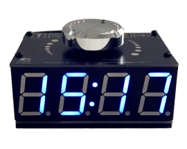 XY-W50L WIFI Electronic Clock DC 5V-24V 50W+50W Bluetooth Amplifier APP Control Alarm 12/24H