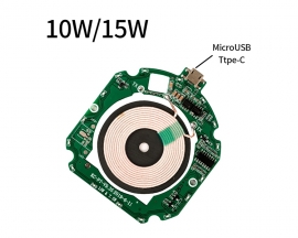 10W High-Power Wireless Charging Transmitter Module PCBA Circuit Board Wireless Charger Sensing Distance 8mm
