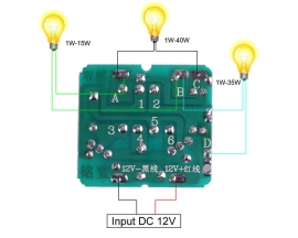 40W DC-AC Inverter Power Supply 12V to 220V Step-up Transformer Boost Module Inverter Module