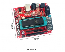 STC89C52 Development Board C51 USB Programmable 8051 MCU Controller System Board