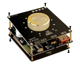 TPA3116D2 50Wx2 HIFI Bluetooth-Compatible Amplifier Module Dual Channel 50W+50W BLE/AUX/U-disk/USB Sound Card
