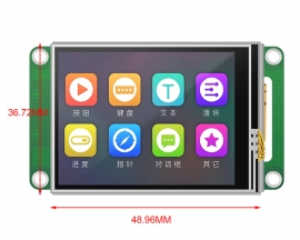 2.4in TFT LCD Touch Display Screen 320*240 HIMI UART Intelligent Display Screen