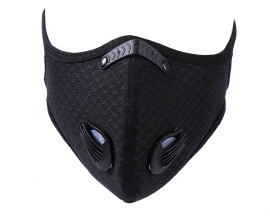 Activated Carbon Filter Health Protection Mask Respirator Air Purifying Face Mask with KN95 Protection Level 5 Layers Filter For PM2.5 Exhaust Dust Gas Pollen Allergy