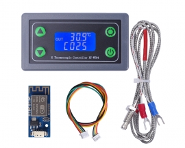 WIFI High Temperature Controller APP Remote Control K-type Thermocouple -99~999C LCD Display 10A Relay Switch Controller
