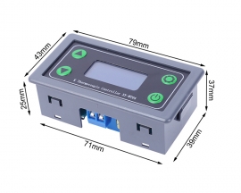 WIFI High Temperature Controller APP Remote Control K-type Thermocouple -99~999C LCD Display 10A Relay Switch Controller