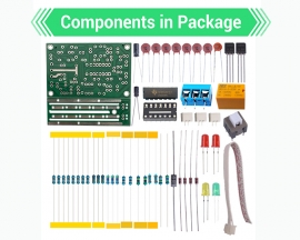 DIY Kit for Liquid Level Controller with Water Tank Level Detection and Automatic Pumping Module - Electronic Soldering Skill Practice Kits