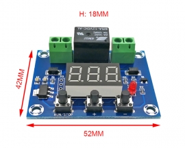 DC 12V Digital Timing Switch 1-999 minutes Countdown Timer Module