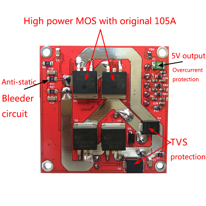 6-36V 15A High Power DC Motor Driver PWM Speed Regulator Module ATF