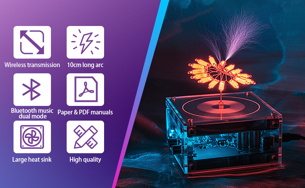 Bluetooth Singing Tesla Coil - EngineDIY