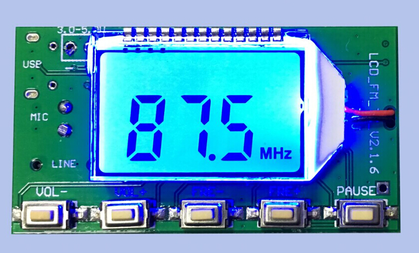 Module RéCepteur Radio FM 87-108 MHz Carte de RéCeption StéRéO à Modulation  de