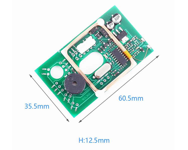 thumbnail image 2 of Automatic Door Sliding 125khz Rfid Reader Module Embedded Control Board For Acce 2 of 10