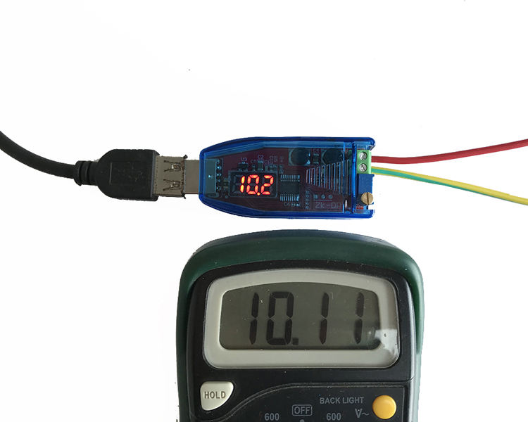 UBERSWEET® Boost Voltage Cable, Step Up Digital Display Adjustable