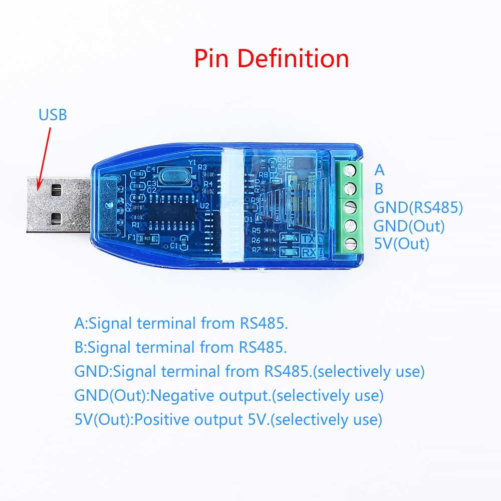 Преобразователь интерфейсов USB-RS485 АС4-М