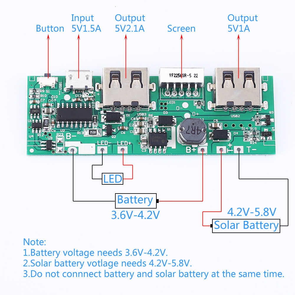 Ladegerät 5V DIY Smart Solar Panel Modul System für Handy F6P1