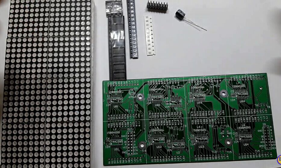 Kits de jogo diy led dot matrix display módulo eletrônico criativo experimento kit para ts/cobra/avião/corrida/slot frutas - AliExpress