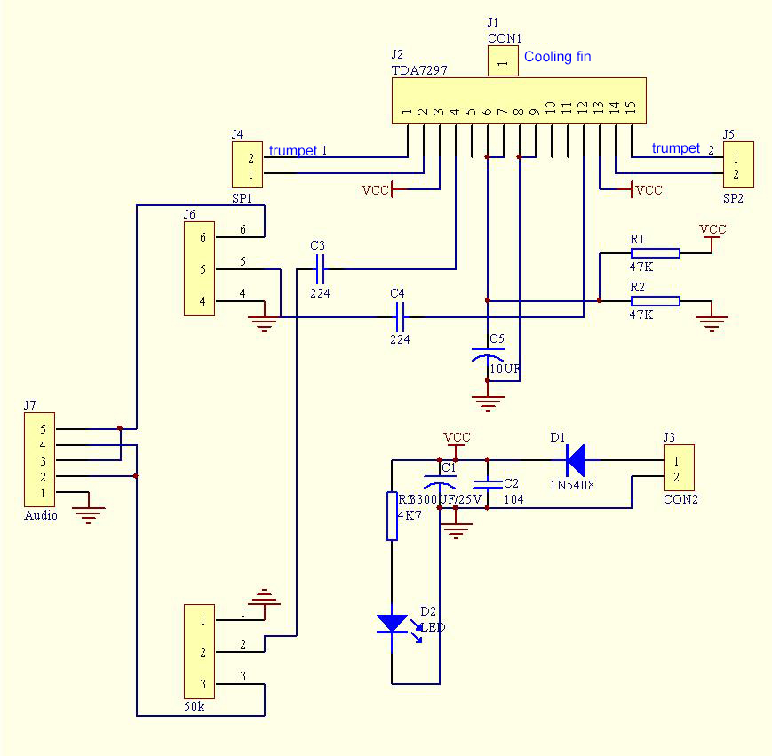 Tda7297 15w 15w Dual Channel Audio Amplifier Board