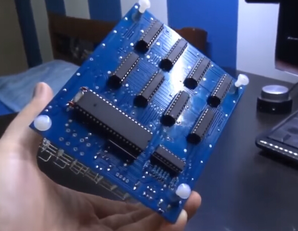 3D Light Squared DIY Kit 8x8x8 3mm LED Cube Blue Ray LED CA NEW