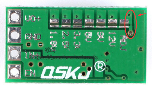 1/5pcs Mini-DC-DC 12-24V bis 5V 3a Abwärts strom versorgungs modul