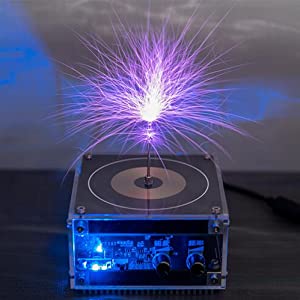 DC 48V 100W Bluetooth Tesla Coil Speaker, Wireless Transmission Experiment, Science Education Toy