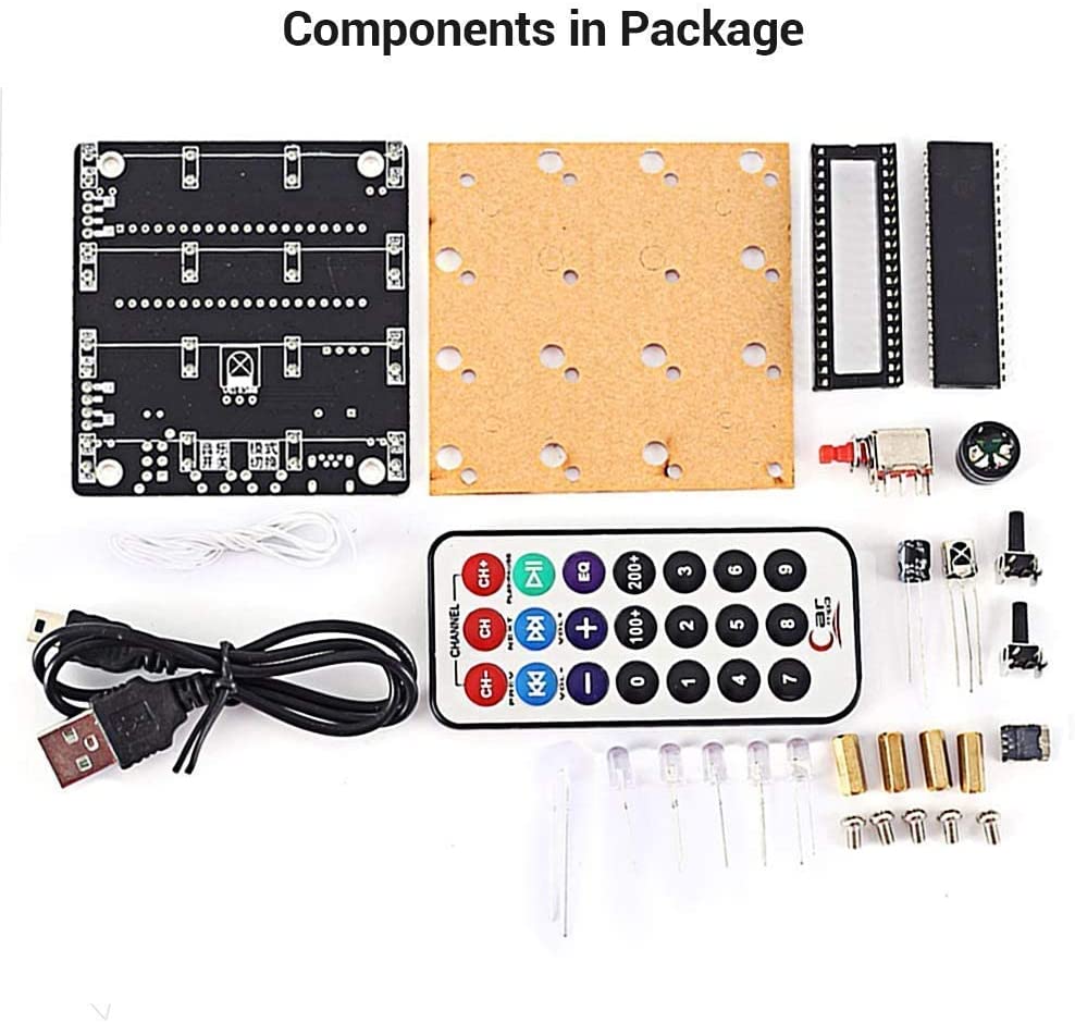 Practice Soldering Learning Electronics Smart Car Soldering Project DIY Kits