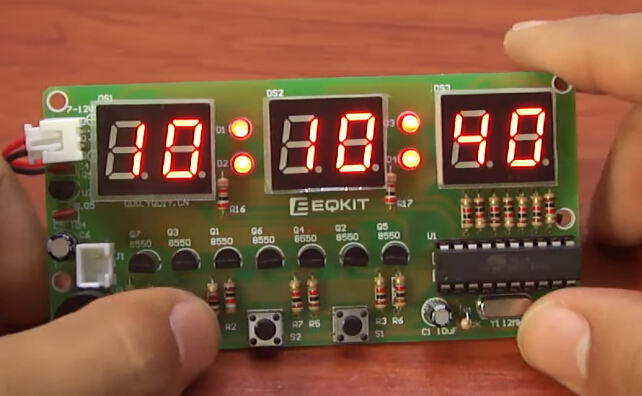 Details about   DIY Kits C51 6Bits Digital Electronic Clock Electronic Production DIY Suite L2KO