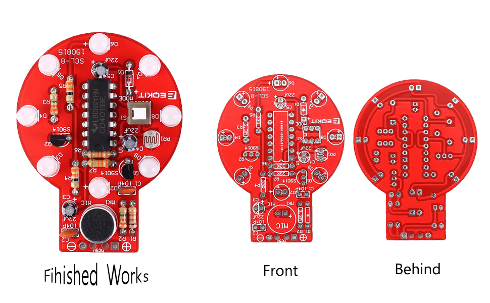 DIY Kit Sound Controlled LED Lighting Glasses from ICStation on Tindie