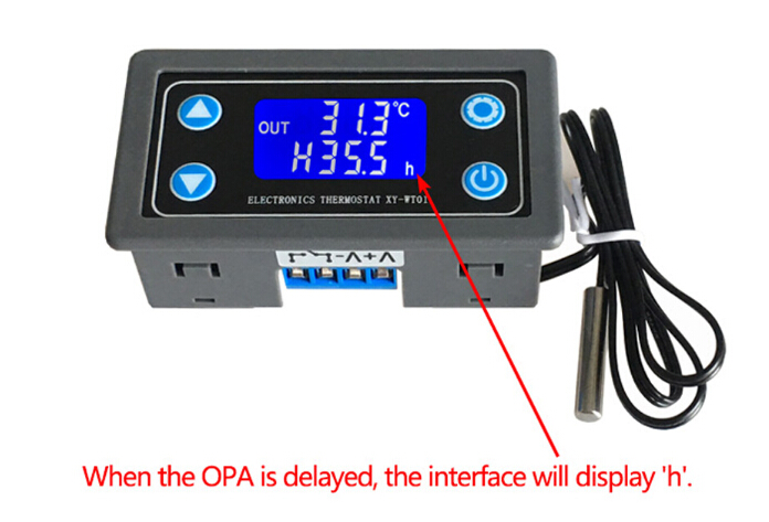 Digital Thermostat Precision LCD Display Temperature Controller Module Good 