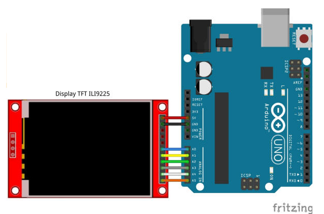 2,0 Zoll SPI TFT LCD Display ILI9225 Treiber IC Modul mit PCB für
