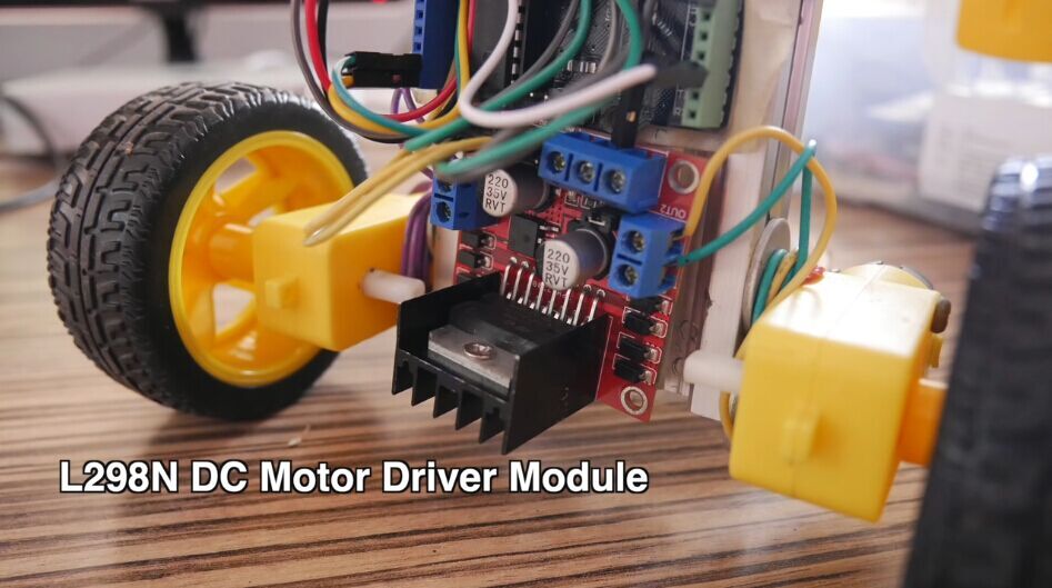 L298N Double H Bridge Motor Driver DC Stepper Robot Module for Arduino L&6 