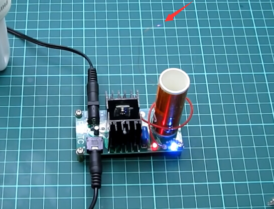 DC 15-24V 15W Mini DIY Music Tesla Coil Plasma Speaker Kit