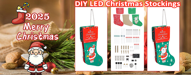 Christmas Sock Soldering Project