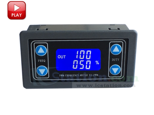 PWM Frequenz 1Hz 150KHz LCD Anzeige Signalgenerator Einschaltdauer 