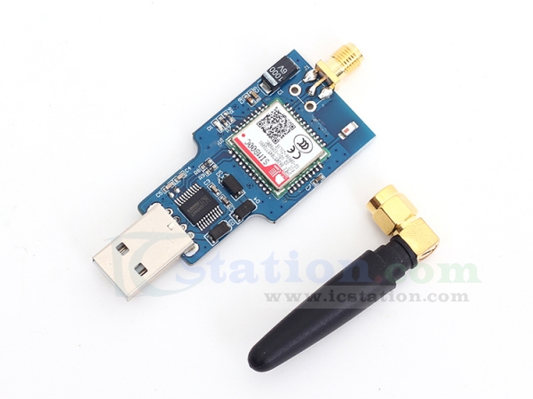 USB a Serial GSM GPRS SIM800C módulo Bluetooth Control de computadora con Antena UK