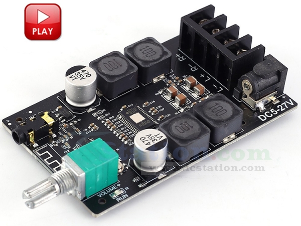 ZK-502C HIFI TPA3116 bluetooth 5.0 High Power Digital Amplifier Stereo Board H5