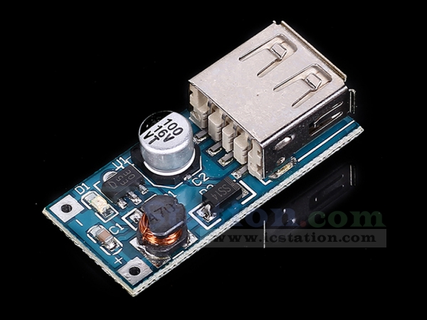 DC-DC Boost Converter Step Up Power Supply Module 0.9-5V to 5V USB Charger