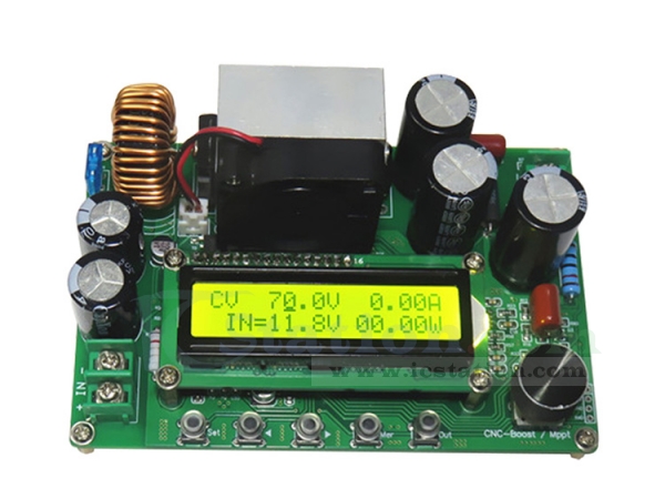 DC-DC Boost Converter 800W 12A Step UP Power Supply Module 10V-65V