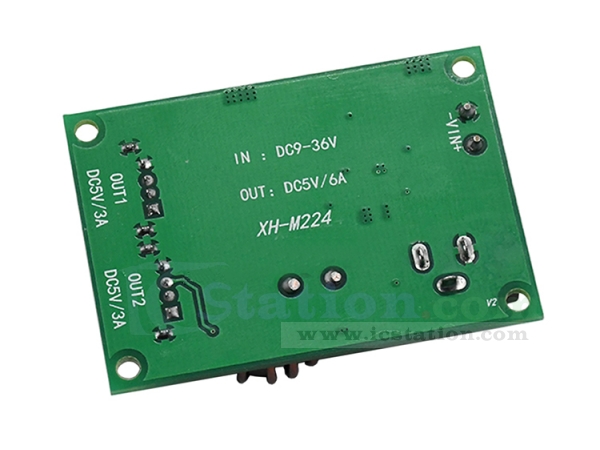 Dual USB Step Down Power Supply Module | 5V 3A Buck Voltage Converter