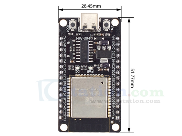 ESP32 TYPE-C USB CH340C Development Board | WiFi Bluetooth-Compatible
