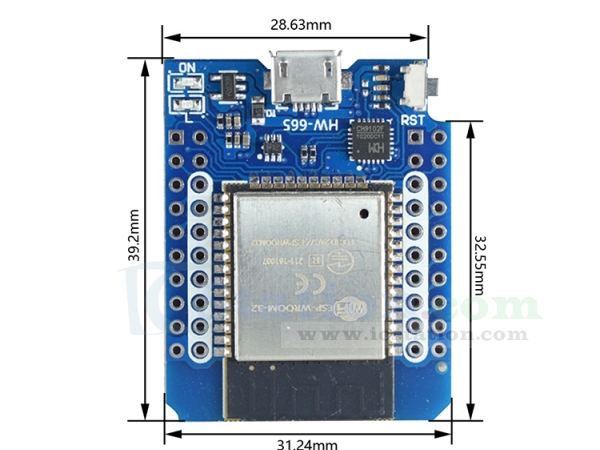 ESP32 Development Board | Wireless WiFi Bluetooth-Compatible 2-in-1 Module