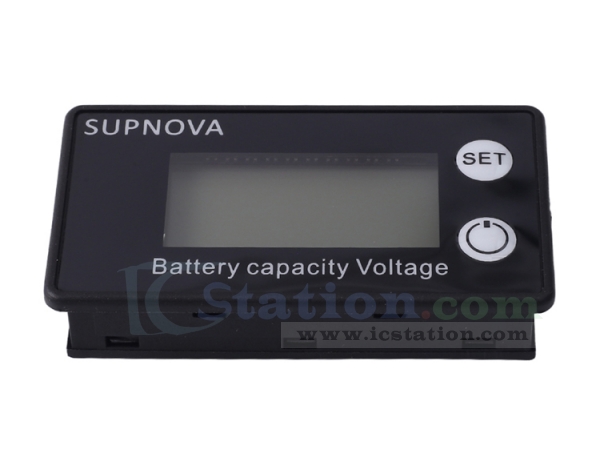 Batterie Kapazität Voltmeter Spannung LCD-Anzeige DC-Messgerät 8-100 V DE 