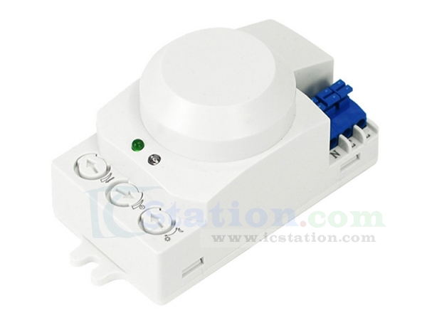 MASUNN Sk-807K-Dc Dc 12V-24V 5.8 GHz Radar A Microonde Sensore di Luce  Movimento del Corpo Interruttore HF Detector : : Elettronica