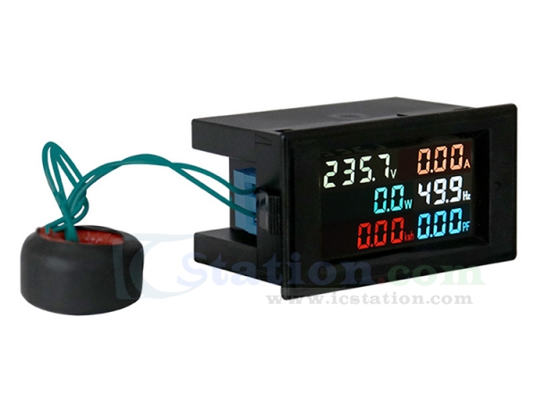 Digital Multimeter AC Volt Amp Meter Voltage Current Power Tester Detector LCD 