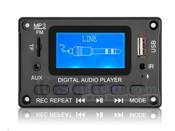 Lcd Lyrics Display Bluetooth Module Amplifier Usb Player Mp3 Decoder Board
