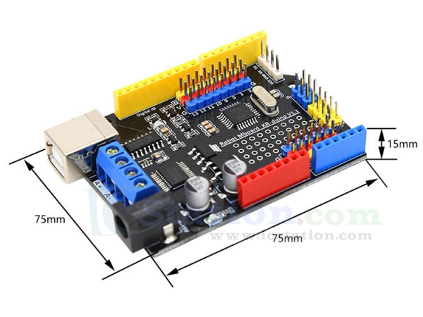 TB6612 0.6A Dual DC Motor Driver Module Shield MCU Micro Controller for ...