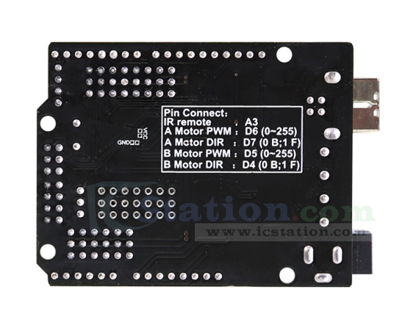TB6612 0.6A Dual DC Motor Driver Module Shield MCU Micro Controller for ...