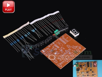 CD4511 8-Channel Digital Display Responder 8-Bit Answer Device Kit for Electronic Soldering Skills Competition Teaching Training