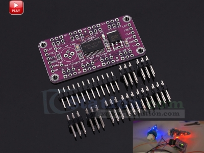 TLC5947 12-Bit 24-Channel PWM LED Driver Module with Internal Oscillator 3-5.5V