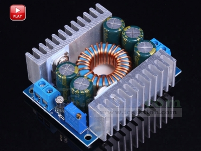 DC to DC High Power Step Down Buck Converter Adjustable Power Supply Module 12A DC 5-40V to DC 1.2-36V